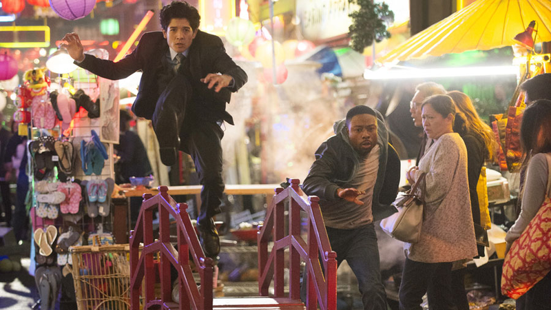 Jon Foo and Justin Hires in Rush Hour (CBS)